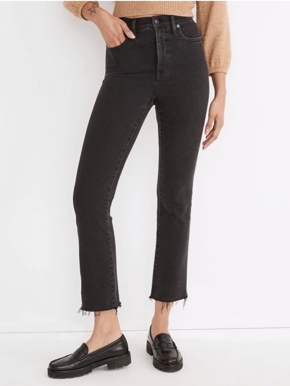 Madewell Cali Demi-Boot Jeans (Bayland Wash) - 29